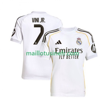 Maillot de Foot Real Madrid Vinicius Junior 7 Domicile 2025-26